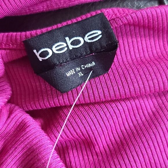Women's Long Sleeve Bebe Top - XL - NWT - Picture 6 of 7